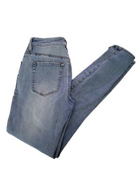 PacSun Super High Rise Skinniest Jeans Womens Size 24 Button Fly Light Wash